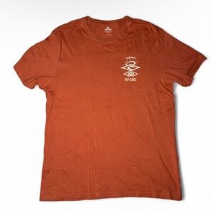 Rip Curl The Search Essential T-Shirt orange surf tee🤍